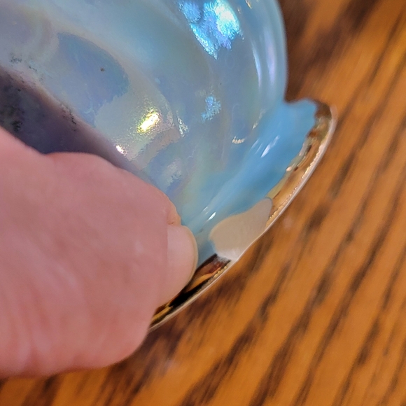 SADLER~Blue Swirl Tea Set - Picture 4 of 5